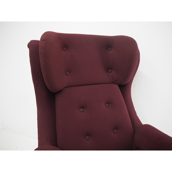 Image 1 of Mid century draaifauteuil, Tsjecho-Slowakije 1960