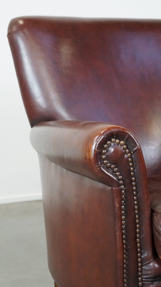 Image 1 of 2 X Schapenleren Fauteuil