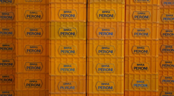 Image 1 of Vintage 1970 Birra Peroni Plastic Krat - Italiaans Bier Verzamelobject