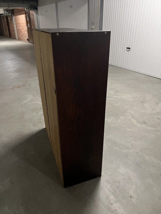 Image 1 of Vintage Mid Century Rosewood Kantoorset: Bureau + L-uitsparing + Dressoir + Vitrine