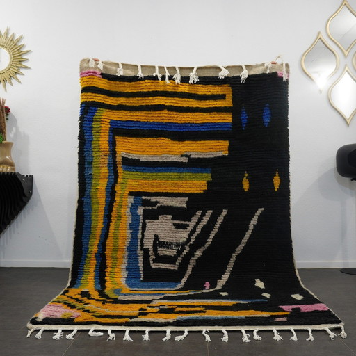 Berber Vloerkleed - 259 Cm X 162 Cm - Gekleurde Wol