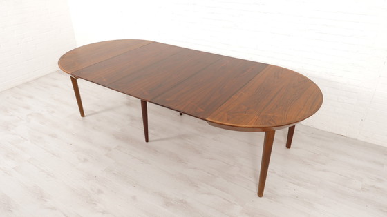 Image 1 of Vintage Eettafel | Xxxl | Palissander | Uitschuifbaar | 122 – 414 Cm