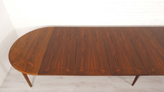 Image 1 of Vintage Eettafel | Xxxl | Palissander | Uitschuifbaar | 122 – 414 Cm