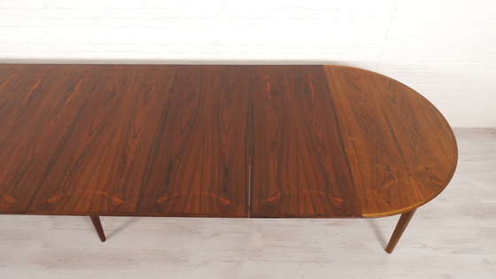 Image 1 of Vintage Eettafel | Xxxl | Palissander | Uitschuifbaar | 122 – 414 Cm