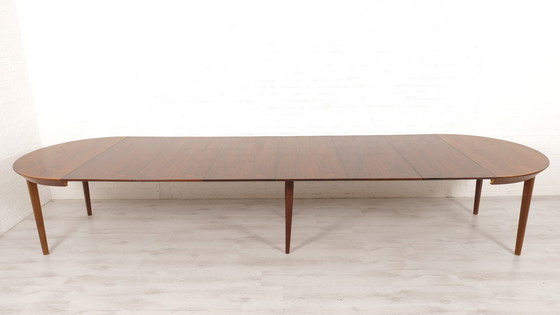 Image 1 of Vintage Eettafel | Xxxl | Palissander | Uitschuifbaar | 122 – 414 Cm