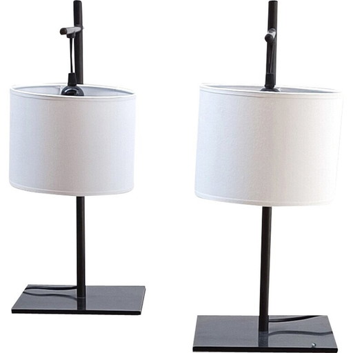 Casadisagne vintage lamp van metaal en katoen