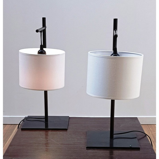 Image 1 of Casadisagne vintage lamp van metaal en katoen