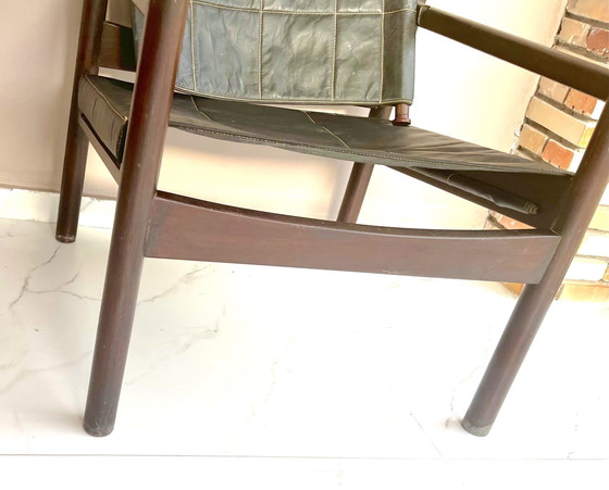 Image 1 of Palissander Safari Stoel Door Michel Arnoult