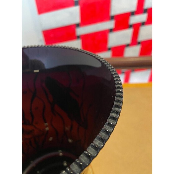 Image 1 of Vintage Art Deco glazen vaas