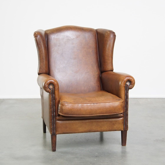 Image 1 of Schapenleren Oorfauteuil