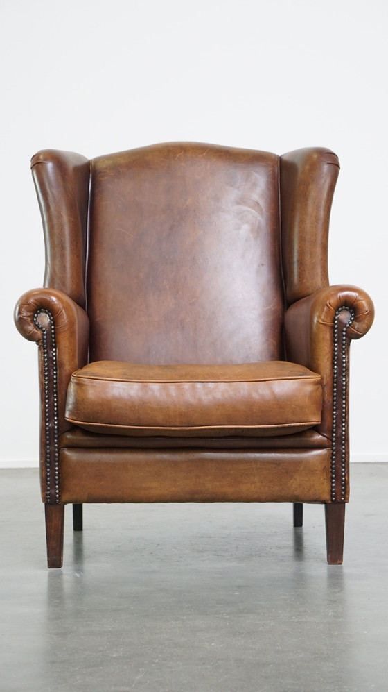 Image 1 of Schapenleren Oorfauteuil