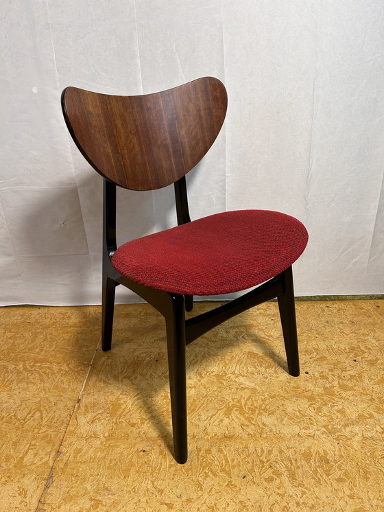 Image 1 of Mid Century Retro Vintage Tola uitschuifbare eettafel en 6 stoelen van Gplan Librenza 1960