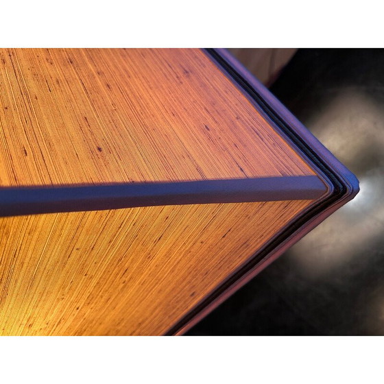 Image 1 of Vintage pagode lamp in gelakt melamine en messing voor Maison le Dauphin, 1970