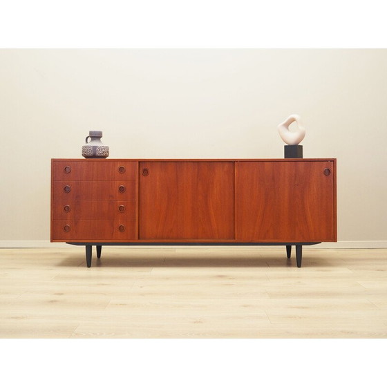 Image 1 of Vintage teakhouten dressoir, Denemarken 1970