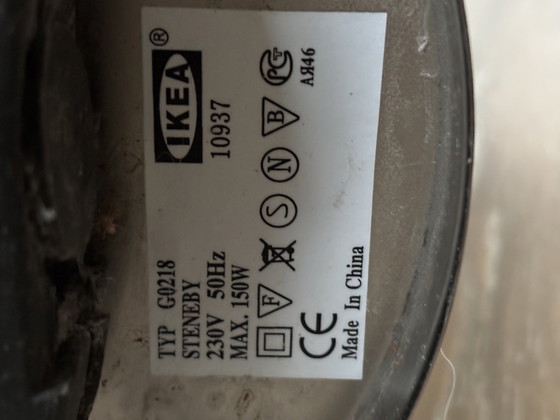 Image 1 of Vintage Ikea Jaren 80 Lamp Uplighter Model “Steneby” 