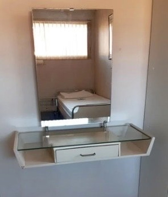 Image 1 of Complete Vintage Slaapkamerset Jaren ‘50 Toegeschreven Aan Wim Rietveld Voor Auping