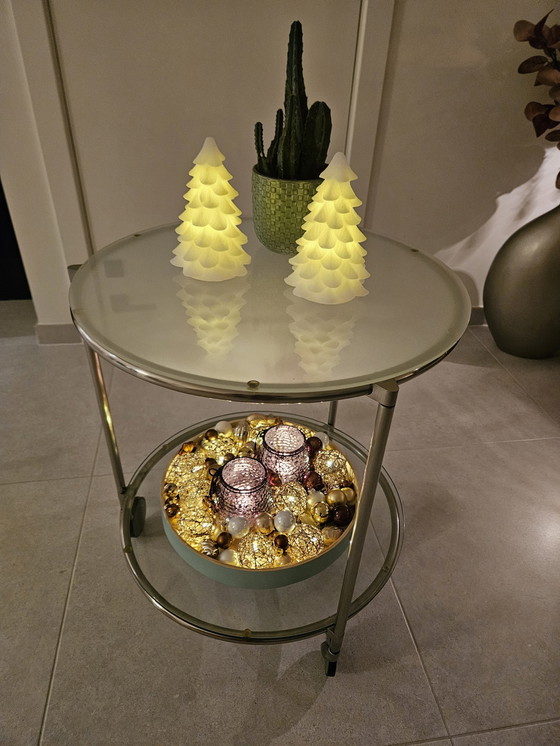 Image 1 of Vintage Jaren 80 Bijzettafel Van Ehlen Johansson