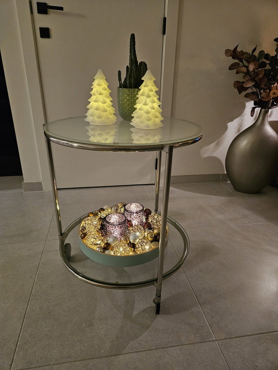 Image 1 of Vintage Jaren 80 Bijzettafel Van Ehlen Johansson