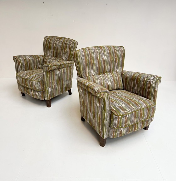 Image 1 of Opnieuw Gestoffeerde Vintage Fauteuil (Los), 1960'S