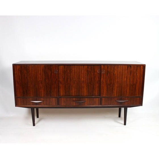 Image 1 of Vintage dressoir in rozenhout, jaren 1960