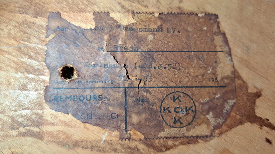 Image 1 of 4x Vintage KOK  stoelen