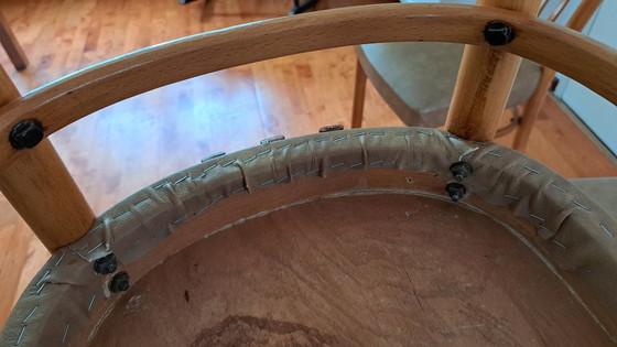 Image 1 of 4x Vintage KOK  stoelen