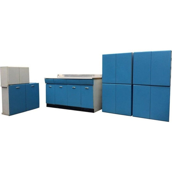 Image 1 of Vintage Amerikaanse keuken van Raymond Loewy voor Franke, 1950