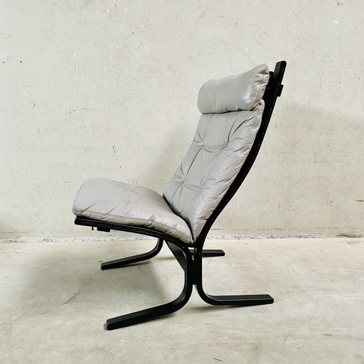 Ingmar Relling Siesta Westnofa 1960 fauteuil leer