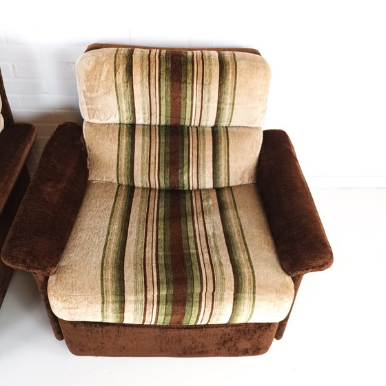 Image 1 of 2x vintage relaxfauteuil