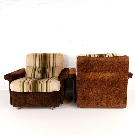 Image 1 of 2x vintage relaxfauteuil