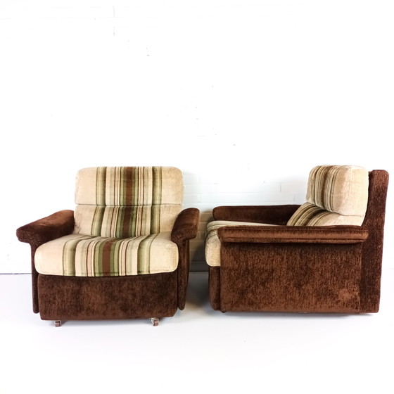 Image 1 of 2x vintage relaxfauteuil