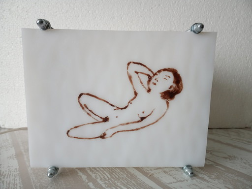 Vintage Kunstenaarslamp