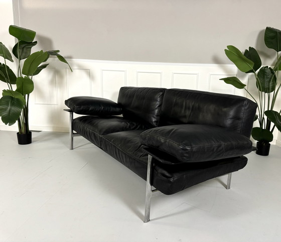 Image 1 of B&B Italia Diesis design merk bank leer klassiek