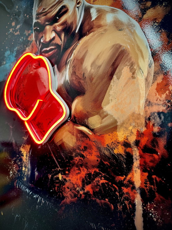 Image 1 of Iron Mike Tyson Led Wandlamp Ledmansion