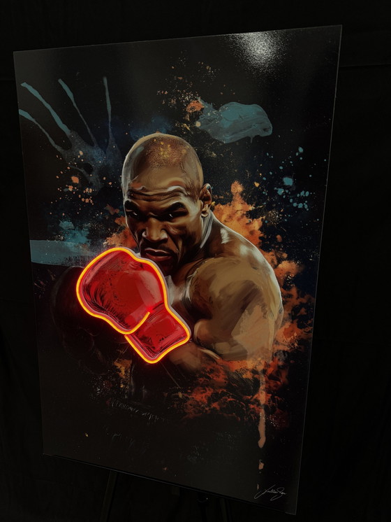 Image 1 of Iron Mike Tyson Led Wandlamp Ledmansion