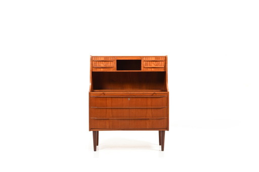 Scandinavische teakhouten secretaire, 1950