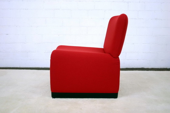 Image 1 of 1 van 3 Italiaanse Mid Century Lounge Fauteuils, nieuwe hoes