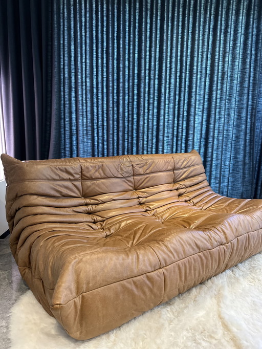 Togo Ligne Roset / 3-zit + Ottoman / refurbished