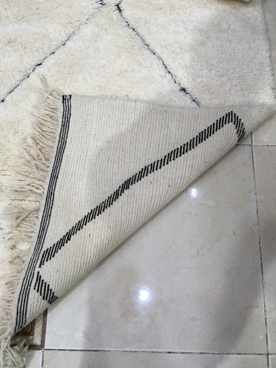 Image 1 of Beni Ouarain Marokkaans Berber Vloerkleed 2m90 x 1m97