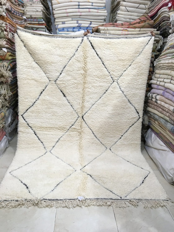 Image 1 of Beni Ouarain Marokkaans Berber Vloerkleed 2m90 x 1m97