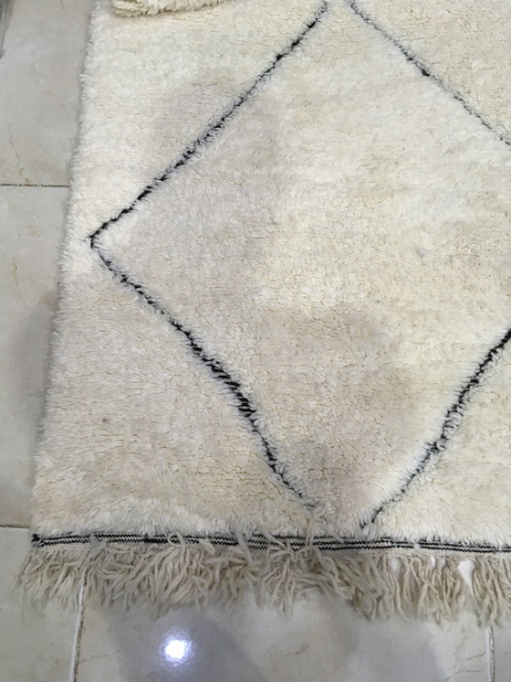 Image 1 of Beni Ouarain Marokkaans Berber Vloerkleed 2m90 x 1m97