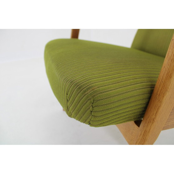 Image 1 of Vintage teak en eiken fauteuil van Kurt Olsen, Denemarken 1960