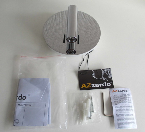 Image 1 of Azzardo LED Wandspot, Model Faro