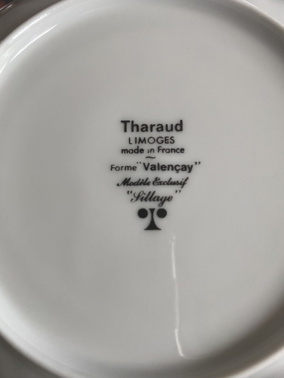 Image 1 of Limoges Tharaud 12-Delig Wit geserveerd