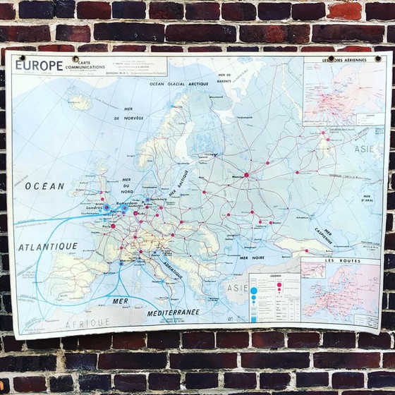 Image 1 of Vintage schoolkaart