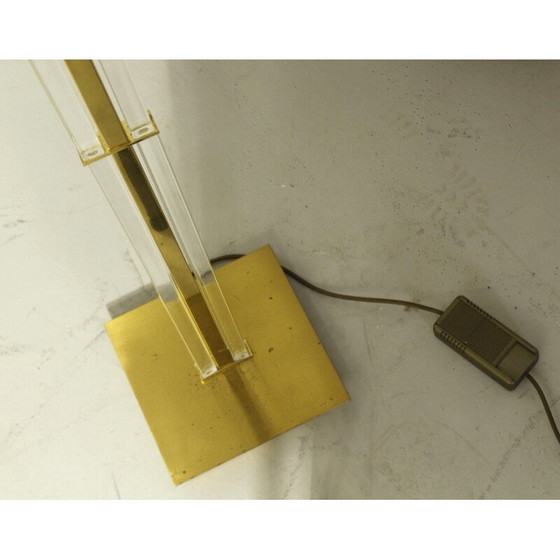 Image 1 of Vintage messing vloerlamp voor Baulmann, 1980