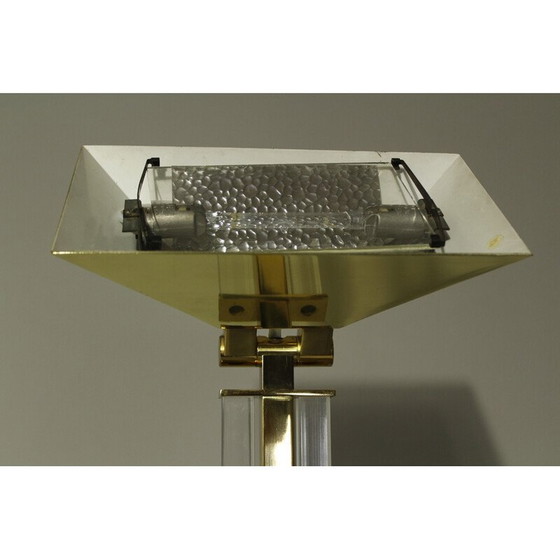 Image 1 of Vintage messing vloerlamp voor Baulmann, 1980