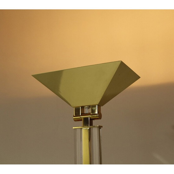 Image 1 of Vintage messing vloerlamp voor Baulmann, 1980