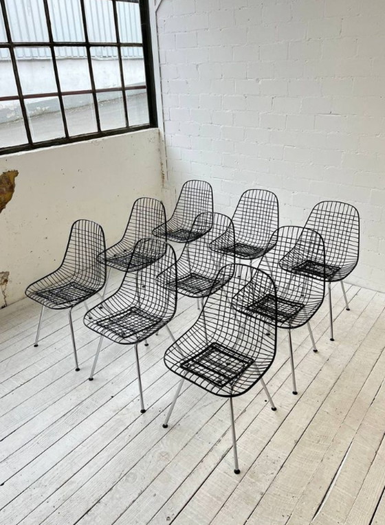 Image 1 of Herman Miller Eames Draadstoel DKR-2 (4 beschikbaar)