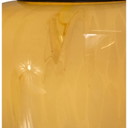 Kunst deco - Hangende hanger met gemarmerd glas - Druppelvormig glas - Messing kader - zeer groot, in hoogte verstelbaar